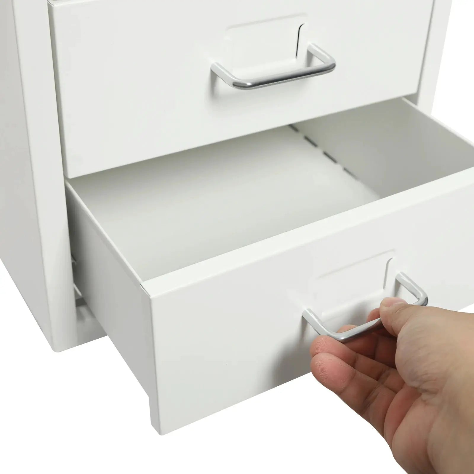 6 Tier Mobile Vertical Storage Cabinets for Home Office, 28 x 41 x 69 cm, Metal Lockable Storage Cabinets for Files, Documents from PriceLows™