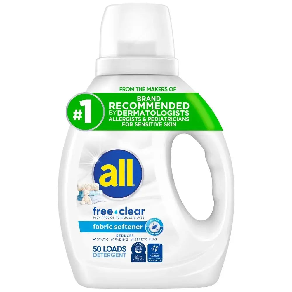 Fabric Softener Liquid | Fragrance Free | Sensitive Skin | Hypoallergenic