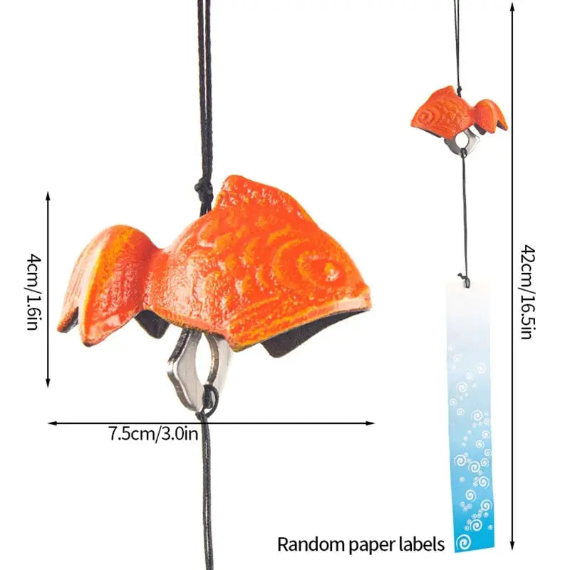 Japanese Wind Chimes Cast Iron Wind Bells Hanging Pendant Feng Shui Good Luck Temple Wind Bells Outdoor Home Garden Decoration from PriceLows™