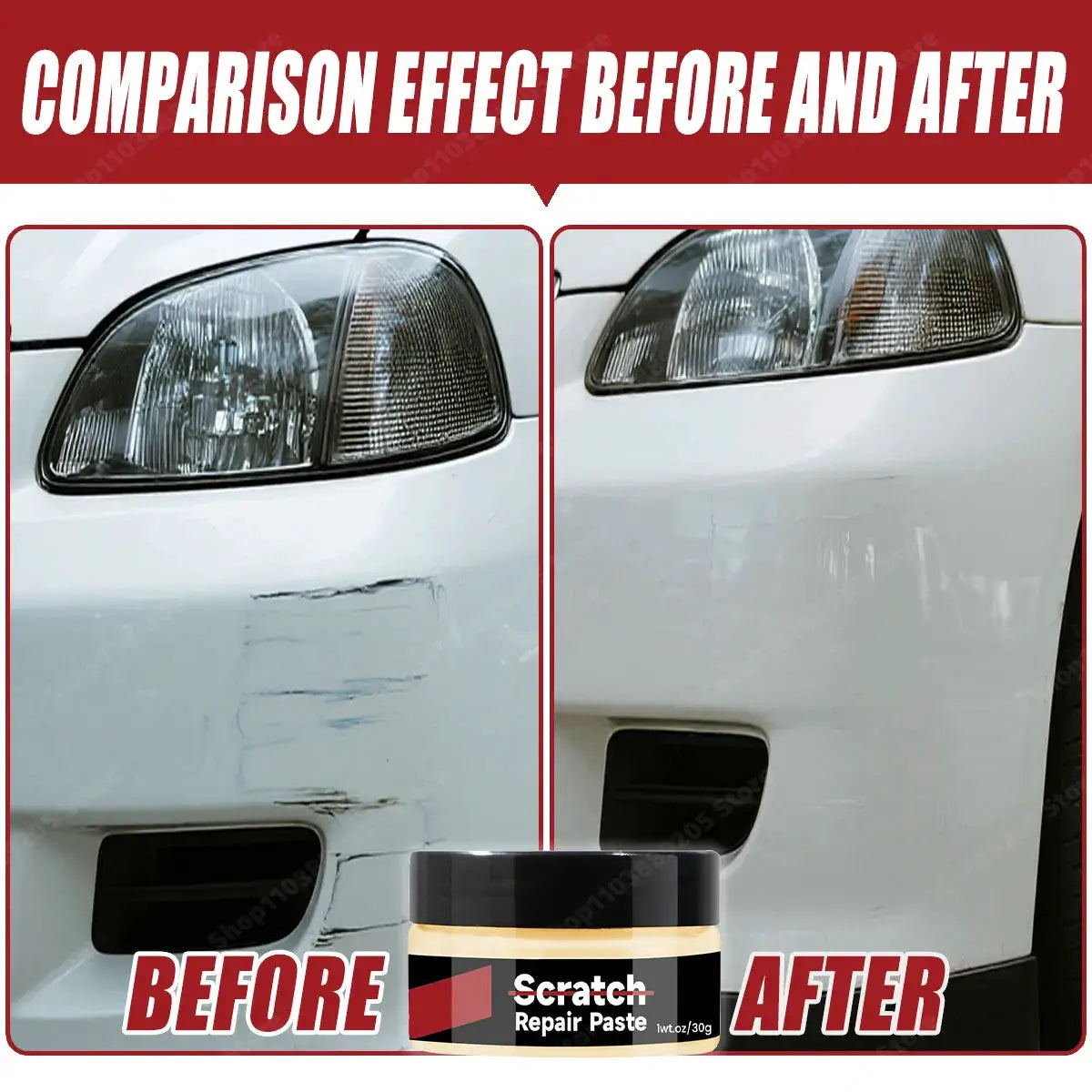 Car Scratch Repair Compound | 30ML | Polishing Paste | Vehicle Paint Care