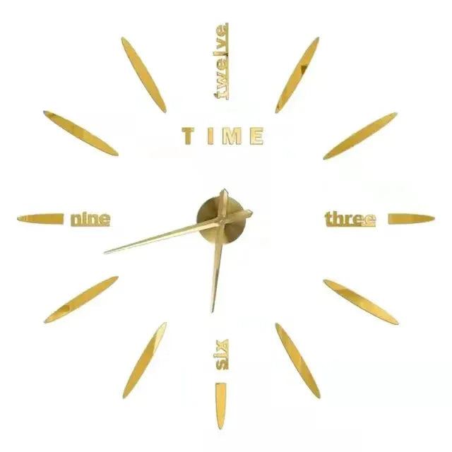 Large 3D Wall Clock Luminous Classic Wall Clocks DIY Digital Clock Wall Watches Stickers Silent Clock for Home Living Room Table from PriceLows™