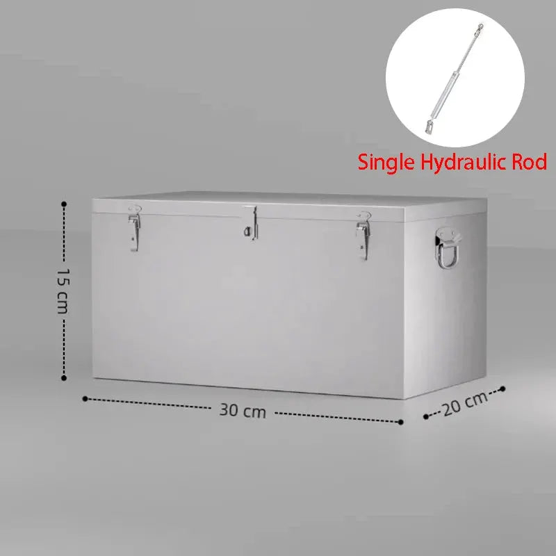 Stainless Steel Toolbox Large Capacity Tool Organizer Suitcase Multifunctional Hardware Tools Storage Box Waterproof Boxes from PriceLows™
