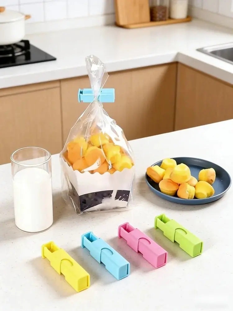 3pcs Heavy Duty Bread Sealing Clips Airtight Food Bag Clamps Reusable for Kitchen Snack Bread Coffee Cereal Storage Fresh Keepin from PriceLows™