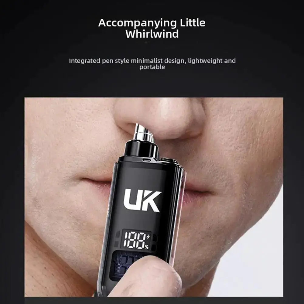 Portable Electric Nose Hair Trimmer Digital Painless Shaving Nose and Ear Trimmer Clipper for Men Women Mini Travel Size from PriceLows™