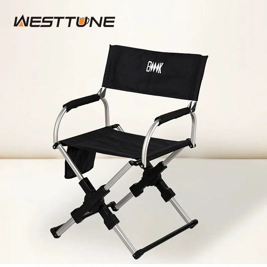 Director's Chair | Aluminum Frame | 100 kg Load Capacity | Size 55x50x82 cm from PriceLows™