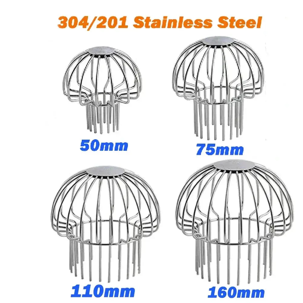 Stainless Steel Floor Drain Strainer | 50 To 160 Mm | Gutter Guard Mesh Cover