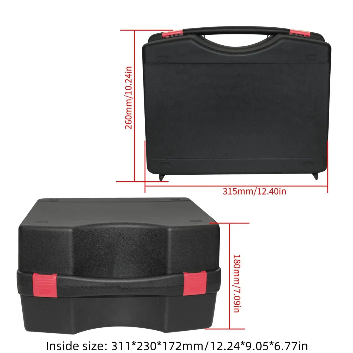 1PC Portable Multifunction Hardware Tool Box – Lightweight Plastic Storage Case for Instruments,Outdoor & Indoor Use from PriceLows™