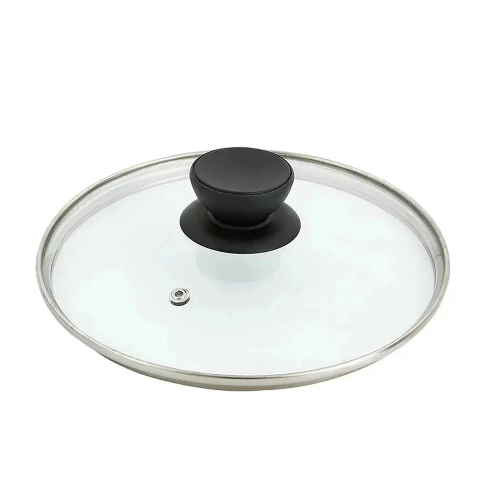Tempered Glass Frying Pan Lid | Round | Visible Vertical Lid | 20-30 cm