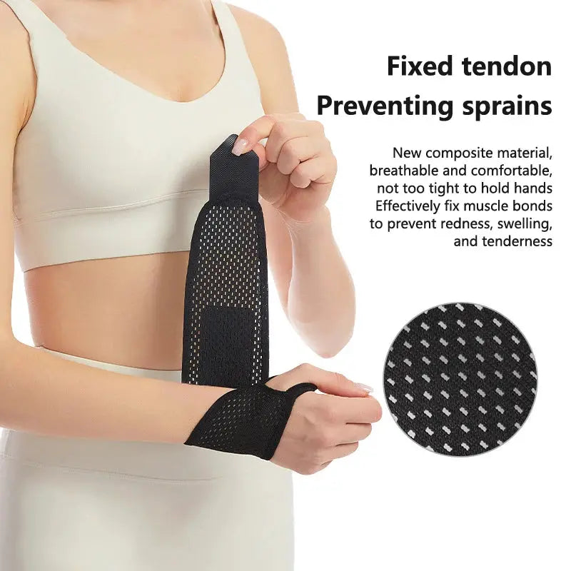 Breathable Wrist Support Brace | Adjustable Compression | Joint Pain Relief
