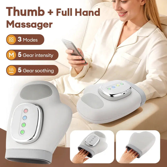 Electric Hand Massager | Airbag Compression | Palm And Finger Kneading
