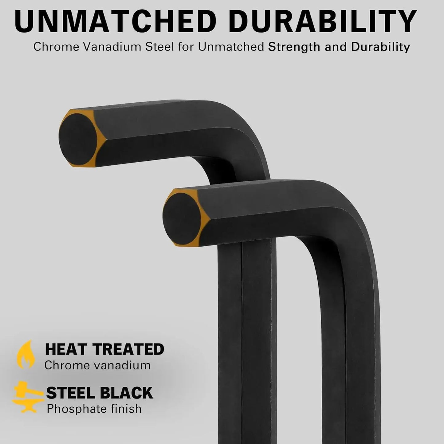 ELEAD 27PCS Hex Key Allen Wrench Set MM SAE Ball End Long Short Arm with Grip Handle Metric 1.27-10mm SAE 3/64"-3/8 with Storage from PriceLows™