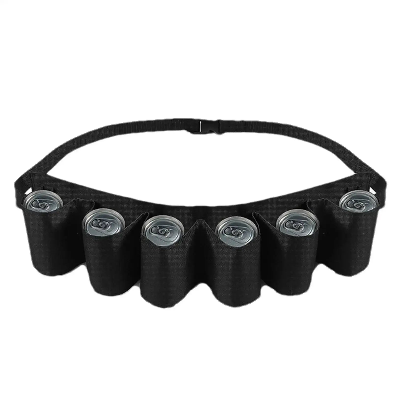 Holds 6 Cans Holster Portable Bottle Waist Beer Belt Bag Handy Wine Bottles Beverage Can Holder for Picnics Camping Outdoor from PriceLows™