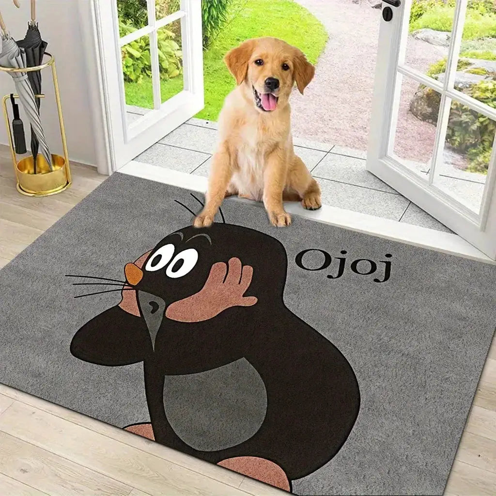 VIKAMA Cartoon Floor Mat Gray Carpet Kitchen Rug Doormat Welcome Mat Rug For Bedroom Carpet For Live Room Home Dec from PriceLows™
