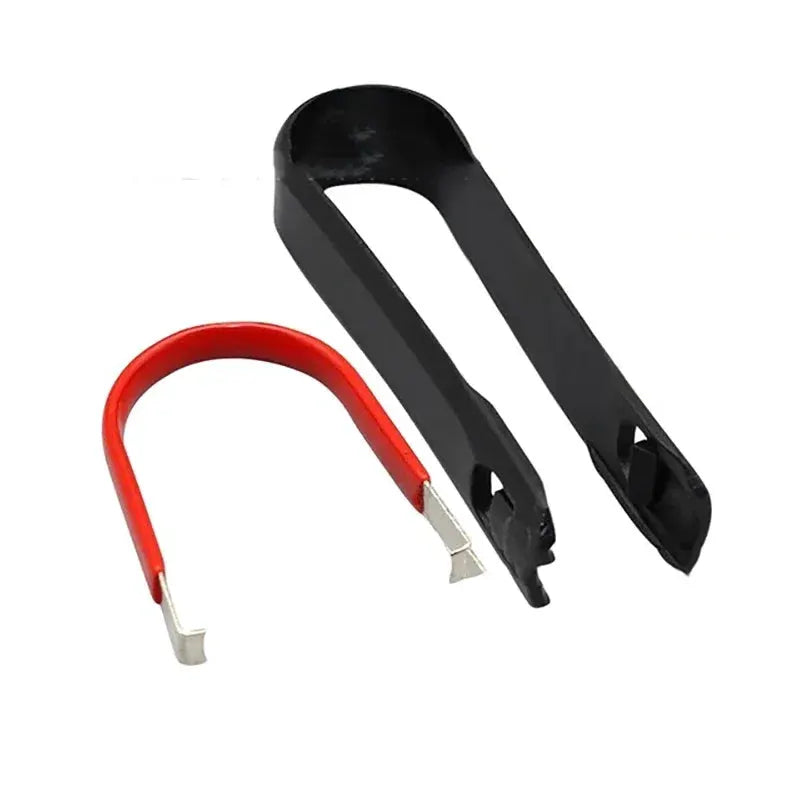 Wheel Nut Cover Removal Tool | Universal Hub Puller | Compact | Silver Red Black