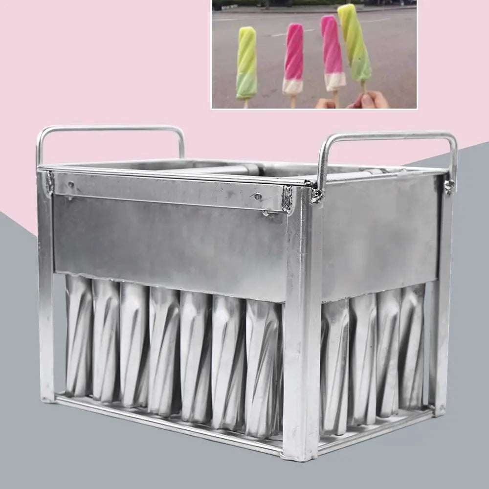 40 PCS Stainless Steel Ice Cream Mold with Wooden Sticks Popsicle Maker DIY Frozen Treats Maker for Home Commercial Use from PriceLows™