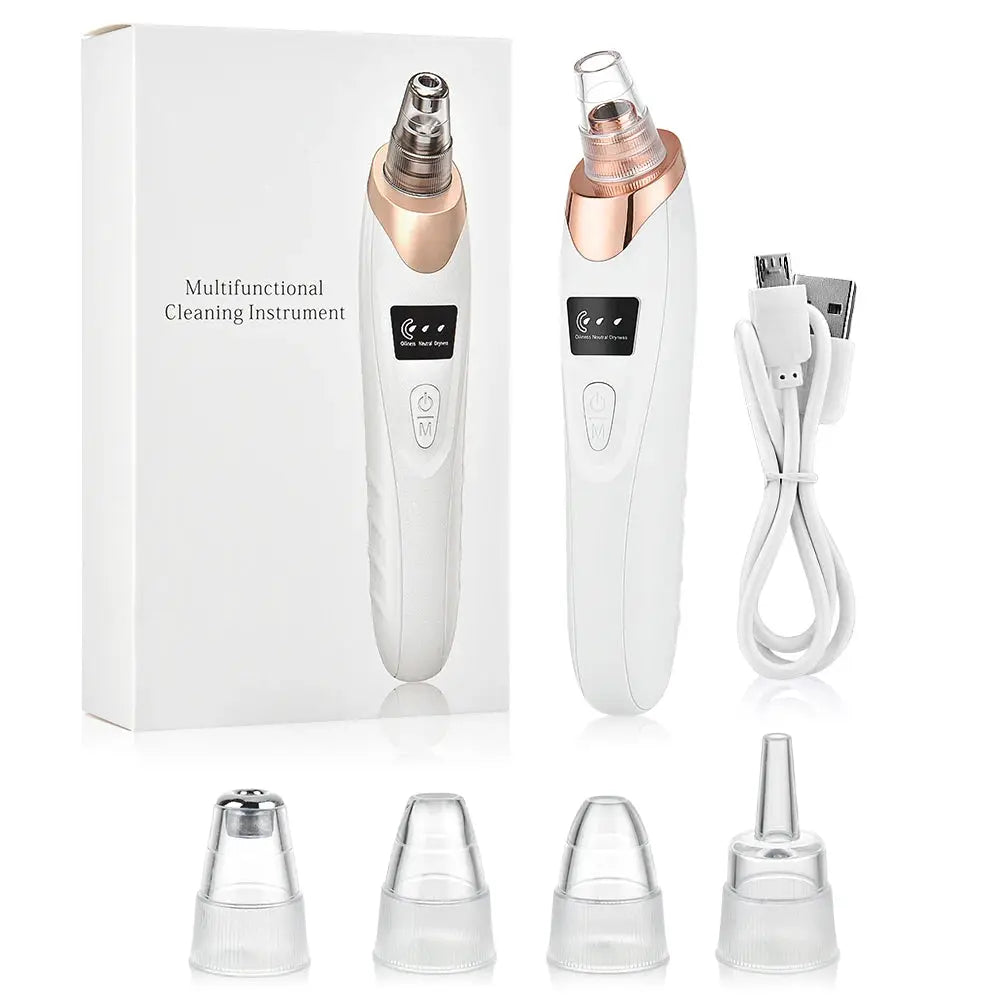 Blackhead Remover Vacuum Pore Adsorber Face Cleaner Electric Pimple Acne Black Head Removal Rechargeable Face Cleaning Tool from PriceLows™