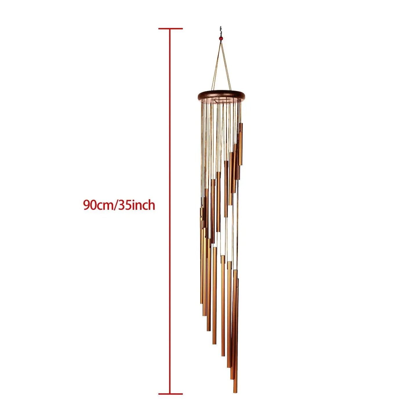 1pc Wind Chime Large Bells Wind Chimes Chapel Home Decor For Garden Outdoor Decoration Decor Gifts Yard Hanging Decor from PriceLows™
