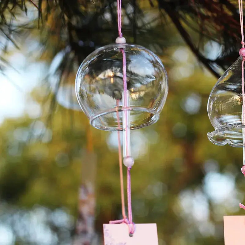 Transparent Glass Wind Chime DIY Graffiti Hand-painted Wind Chime Suitable for Outdoor Decoration During The Spring Festival from PriceLows™