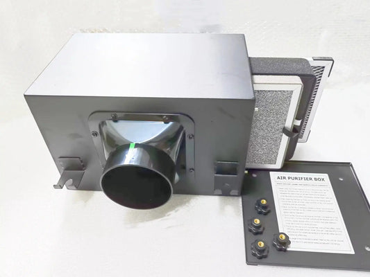 Fresh Air Intake Inline Filter Box With Pre-Filter Activated Carbon and HEPA Filter HVAC System Heating And Cooling Ventilation from PriceLows™