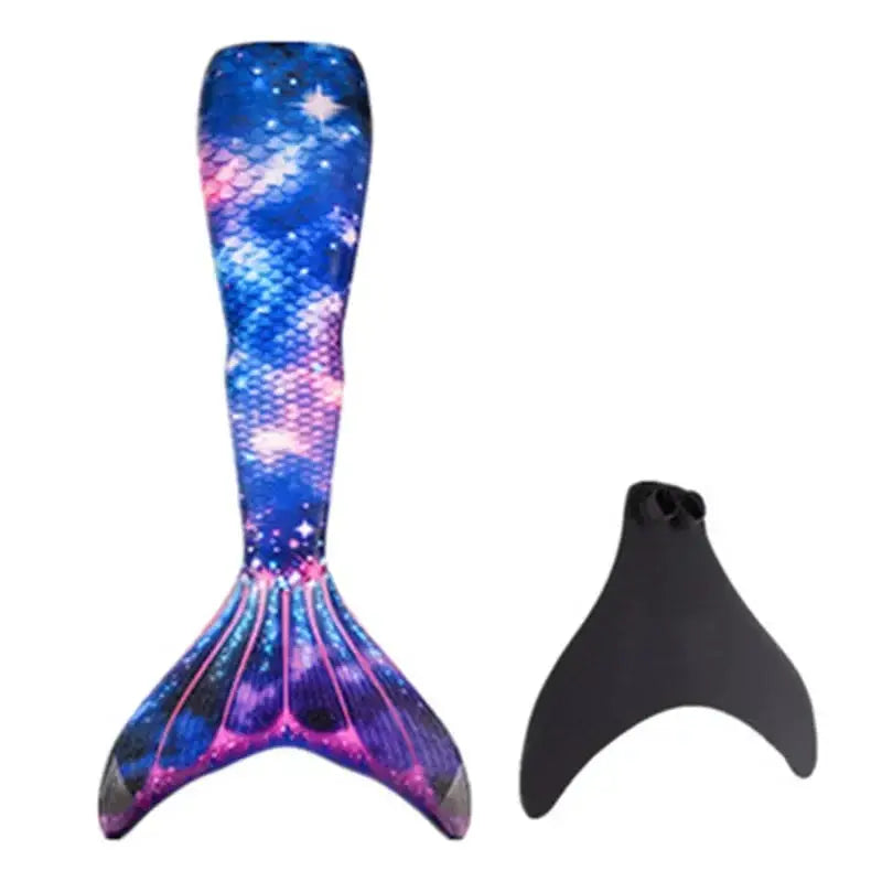 New Kids Adult Swimming Mermaid tail Girl Mom Cosplay Mermaid Costume Children Party Gift Fantasy Swimsuit With Monofin Fin from PriceLows™