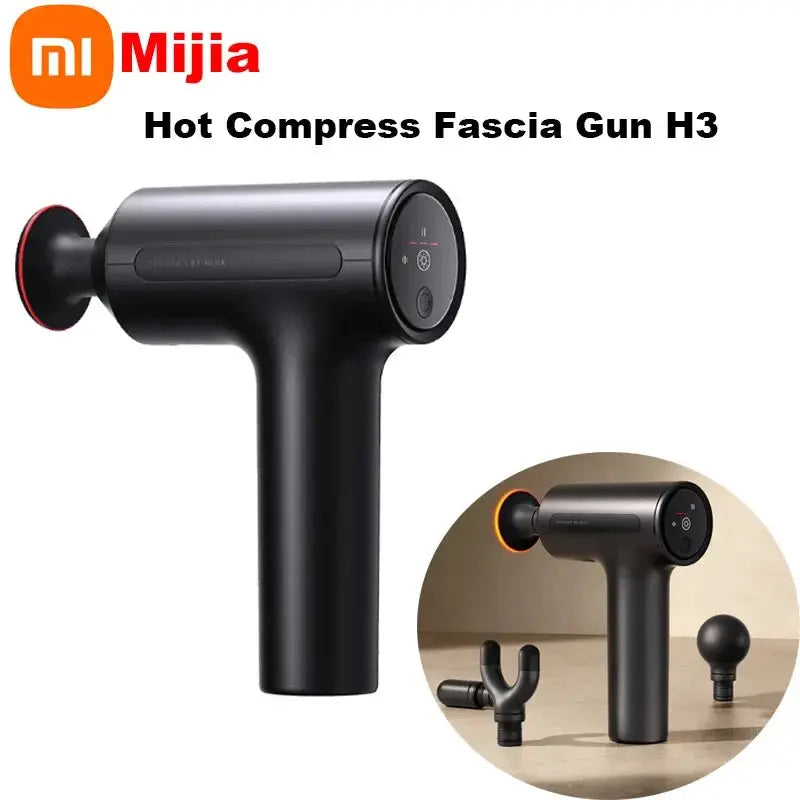 Massage Gun | Brushless Motor | 25kg Thrust | Hot Compress