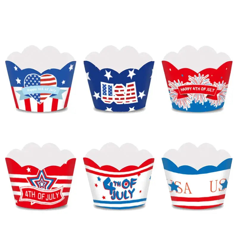 Patriotic Party Supplies | 4th Of July Banner, Balloon & Plate Set