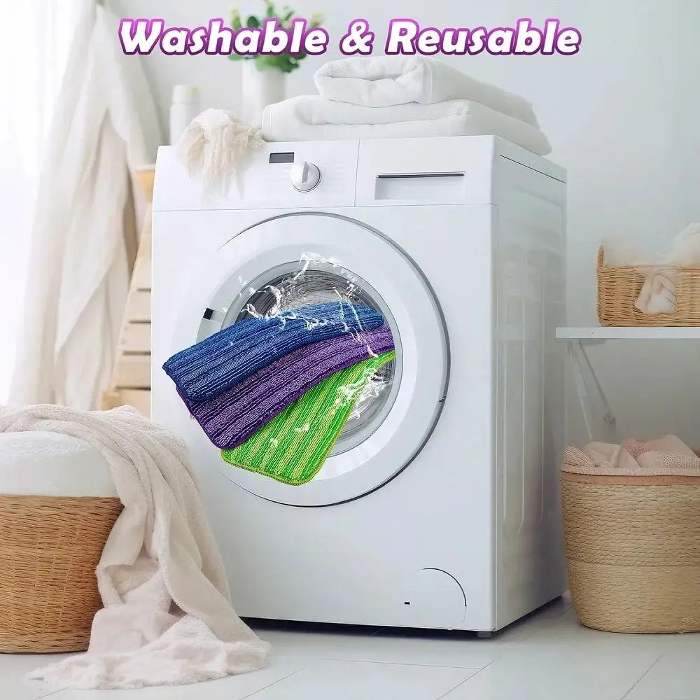 3PCS Reusable Mop Pads for Swiffer WetJet Mops Wet Dry Head for Swiffer Wet Jet Mop Household Hardwood Floor Cleaning from PriceLows™