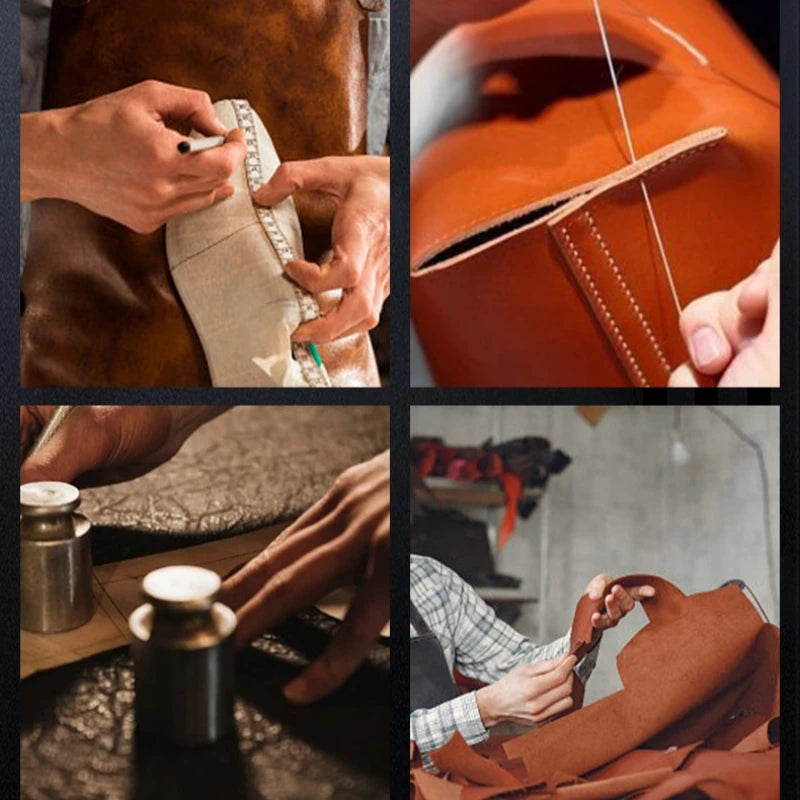 Upholstery Repair Sewing Kit Heavy Duty Sewing Kit Leather Working Tools with Awl Tools,Hand Stitching Needles,Thread from PriceLows™