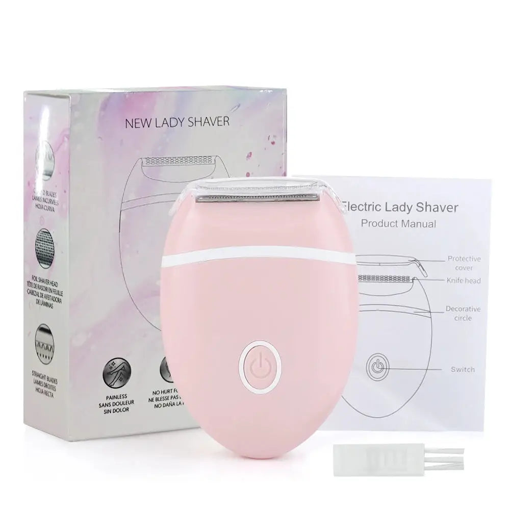 Hailicare Electric Epilator | Rechargeable Cordless | Wet Dry Use | Compact Design