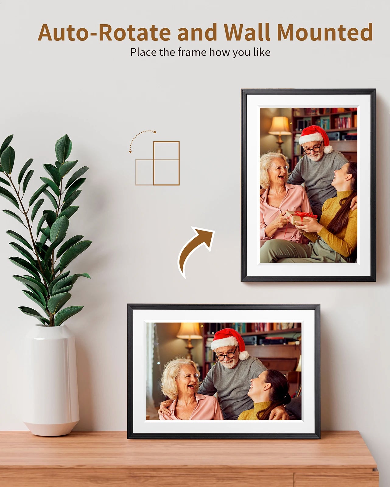 Digital Photo Frame | 10.1 Inch Display | 32 GB Built In Memory