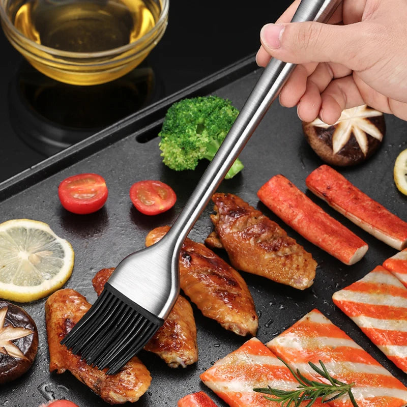 Silicone Basting Brush | Heat Resistant -40C to 230C | Non Stick Finish | One Size