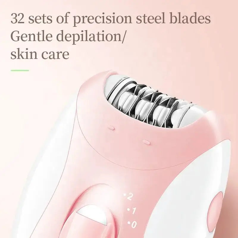 Kemei Rotary Epilator | 60 Min Battery Life | Wet Dry Use | Rechargeable