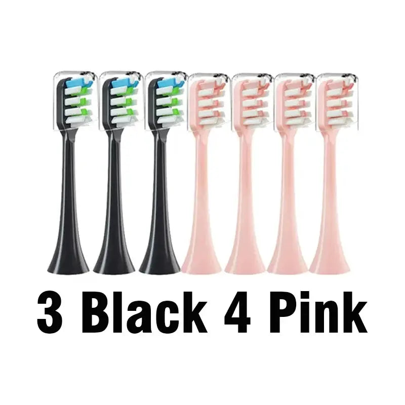 Sonic Electric Toothbrush Heads For Xiaomi SOOCAS X3 X5 X3U X1 V1 V2 SOOCARE Head Bristle Replacement Nozzles with Anti-dust Cap from PriceLows™