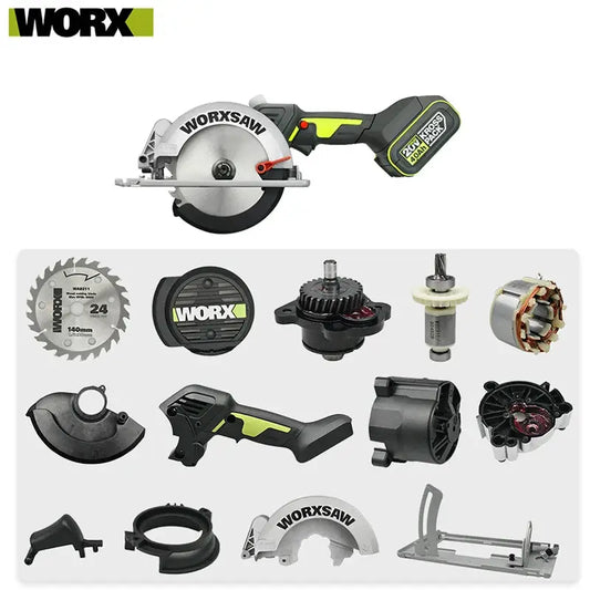 Orginal new Switch Driver motor reducer casing toothed wheel shell chuck parts for WORX WU535 Saw accessories from PriceLows™