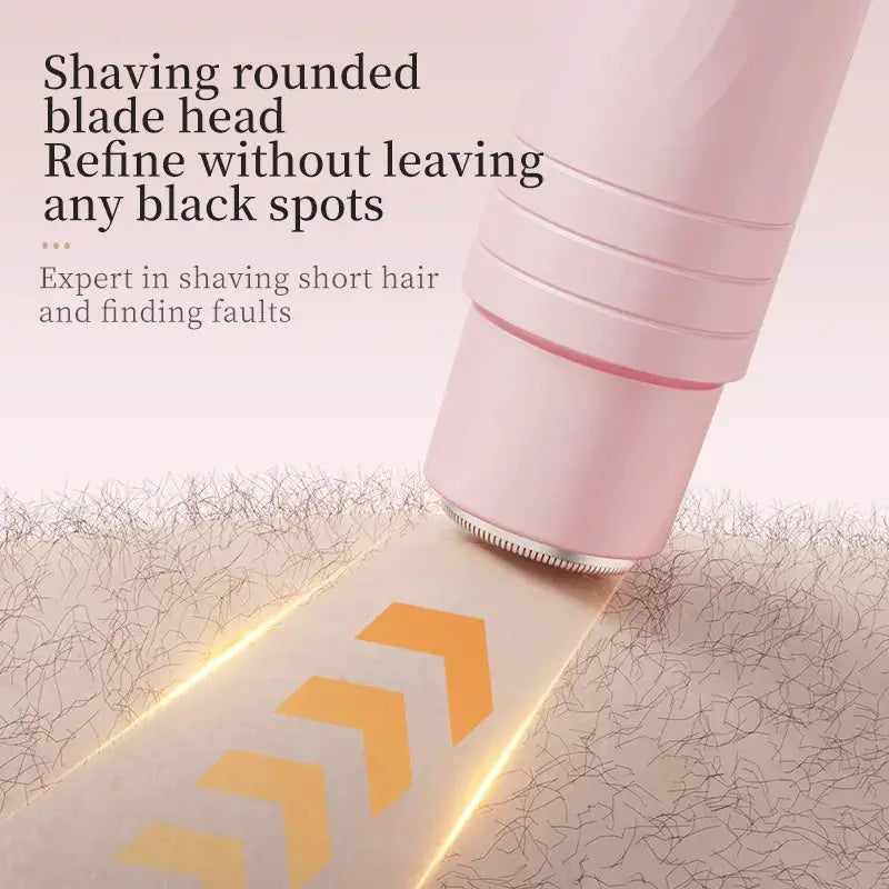 2-In-1 Female Electric Shaver | Rechargeable | 4 Body Areas