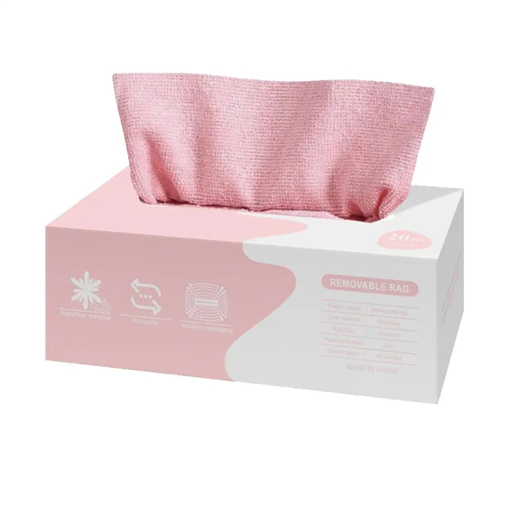 Microfiber Cleaning Cloths | 20 Pack | 20 X 20 Cm | Car Kitchen Auto Use