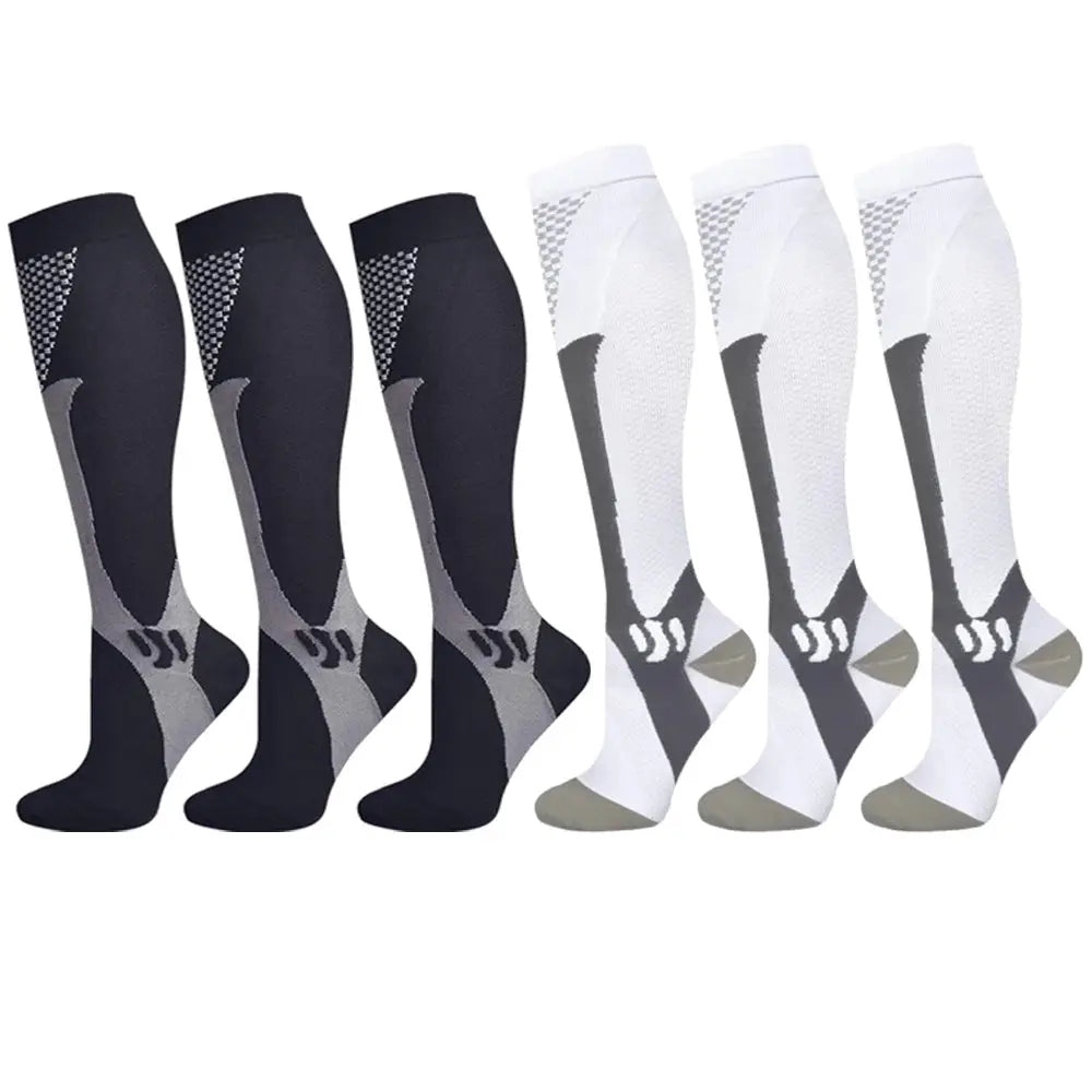 Compression Socks | 20-30mmHg | 6 Pairs | EU 35-45
