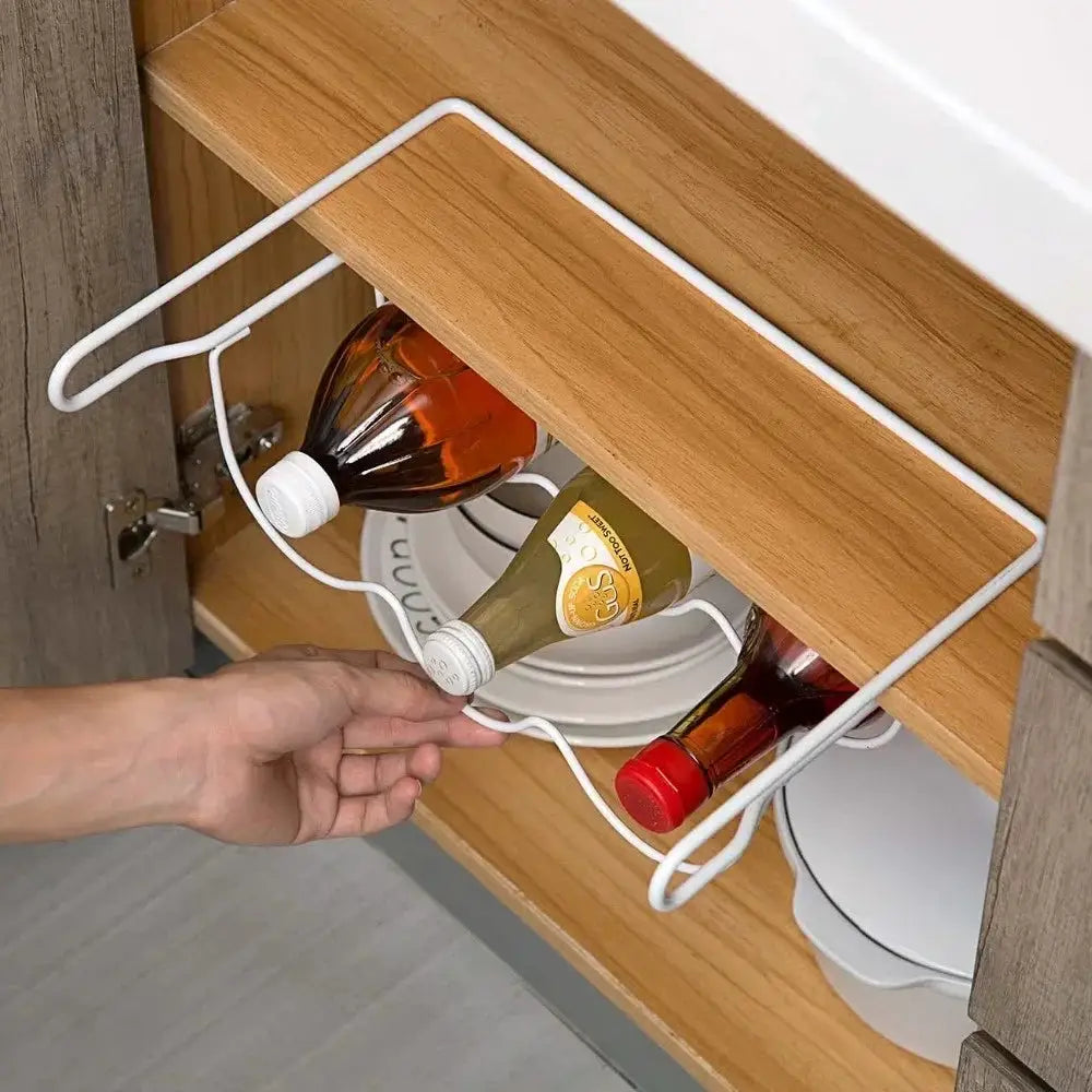 Kitchen Supplies Refrigerator Organizer Rack Inside Shelf Beer Wine Bottle Holder Rack Kitchen Storage Shelves Accessories Tools from PriceLows™