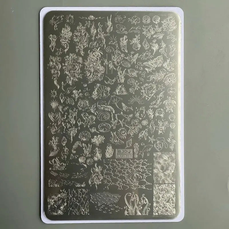 XMQ NAIL ART STAMPING PLATES CAVED WINDOW IMAGE PLATES from PriceLows™