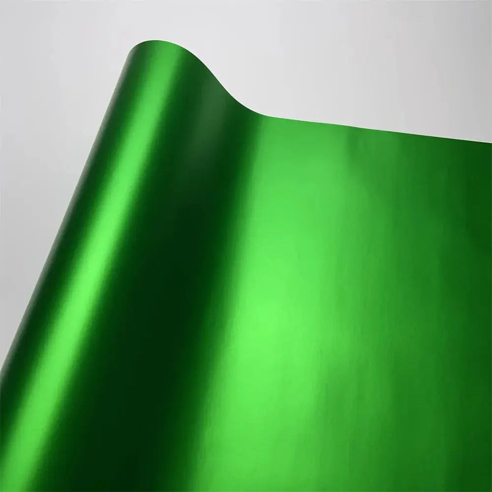 Multiple Colors Ice Metallic Matte Chrome Vinyl Car Wrap Film with Air Release Satin Car Stickers Foil from PriceLows™