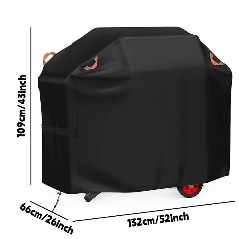 Bbq Grill Cover | 210D Fabric | Waterproof Dustproof Windproof | Universal Fit