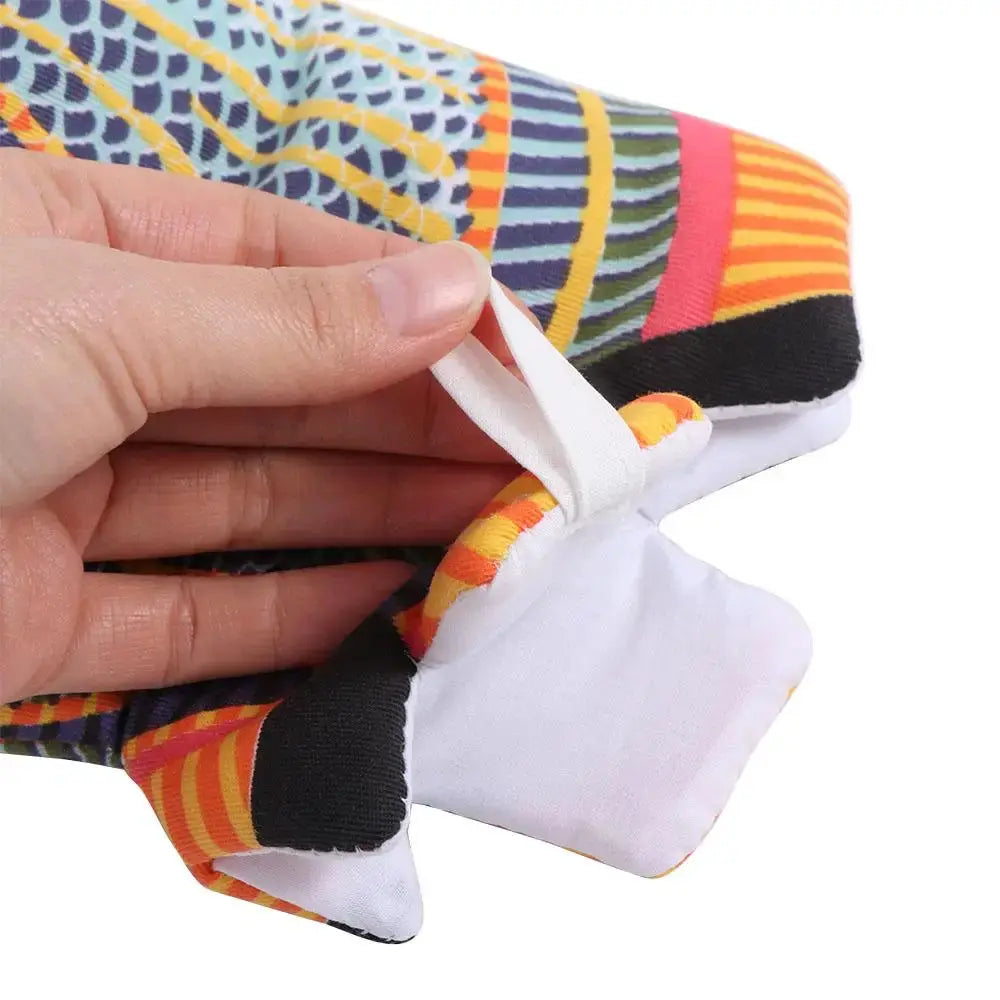 Oven Mitts | Non Slip Grip | Heat Resistant Cotton | One Size
