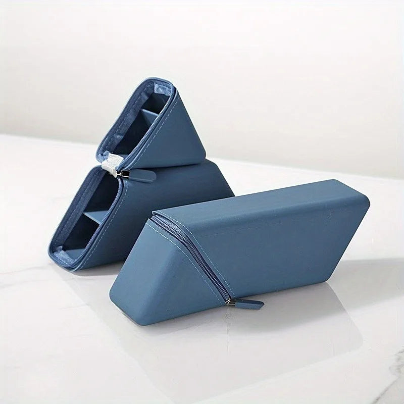 Pen Holder | Silicone | Foldable | Large Capacity Desk