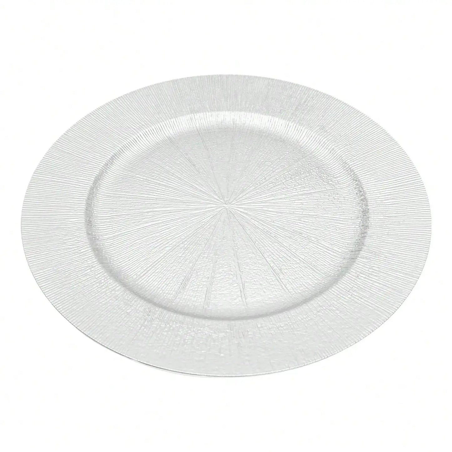 50Pcs Charger Plates Bulk 13Inch Round Charger Plates Plastic Wedding Dinner Elegant Reusable For Table Setting from PriceLows™