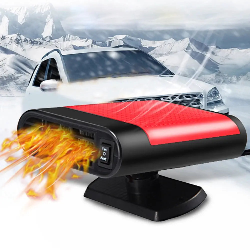 12/24V Windscreen Defroster Demister 360 Rotating Heater Fan Combo 1200W Defogging Defrosting Heating Fan Car Anti-Fog Heater from PriceLows™