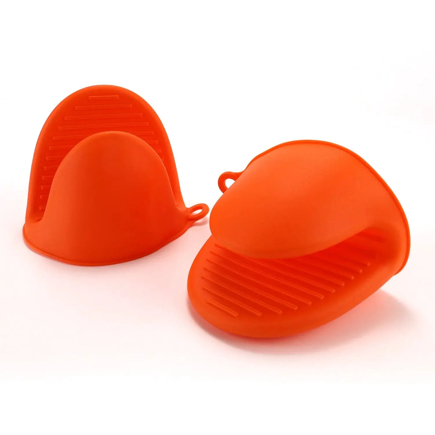 Silicone Oven Mitts | Heat Resistant | Non Slip Grip | Half Set