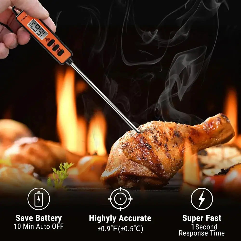 Digital Meat Thermometer | Instant Read | Long Probe | One Size