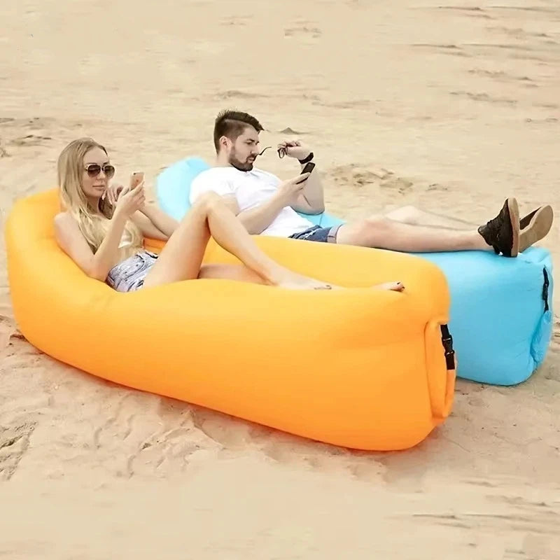 Inflatable Lounger | Extra Thick | Quick Inflation | Color Options