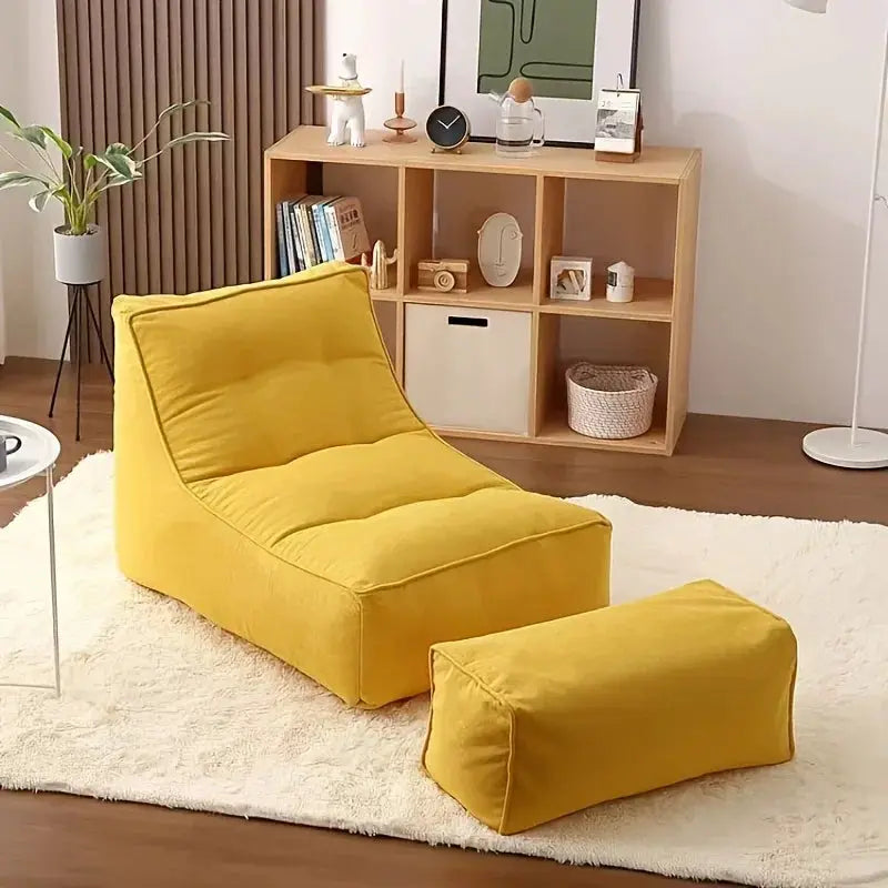 Lazy sofa, bean bag tatami, single balcony, leisure armchair, bedroom room, small sofa, lounge chair, internet famous sofa from PriceLows™