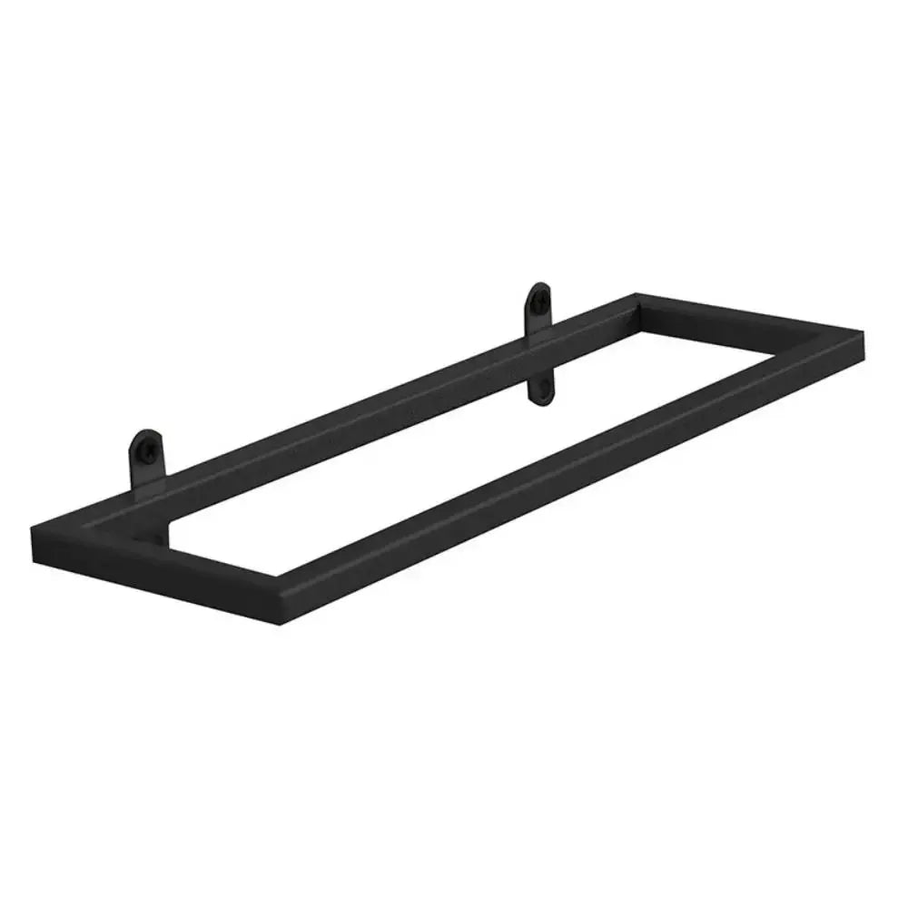 Under Cabinet Organizer Wine Rack Wall Mounted Liquor Wine Bottles Black Metal Wall Decor from PriceLows™